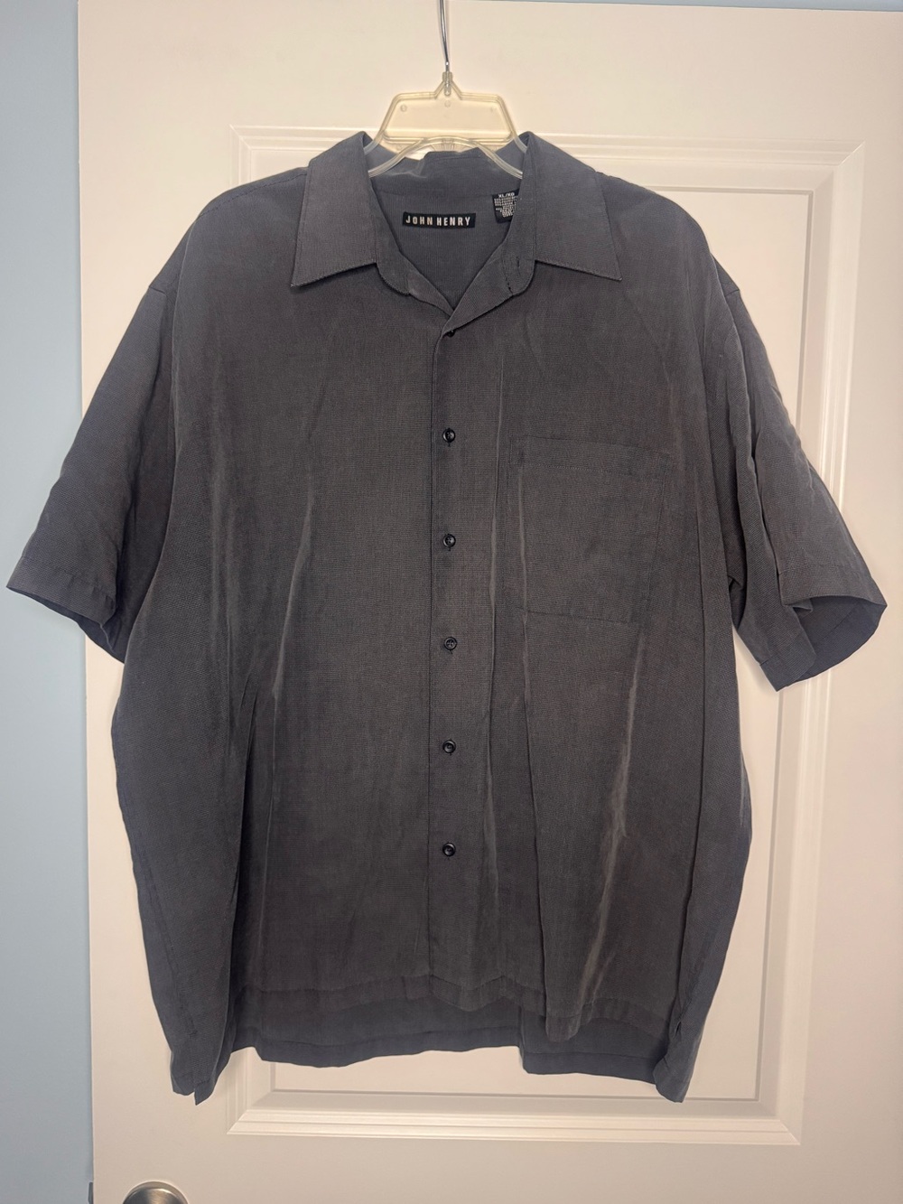 🍓6/$15🍓 John Henry Dark Gray Button Down Tshirt